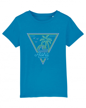 Aloha 80s Style Vintage Azur