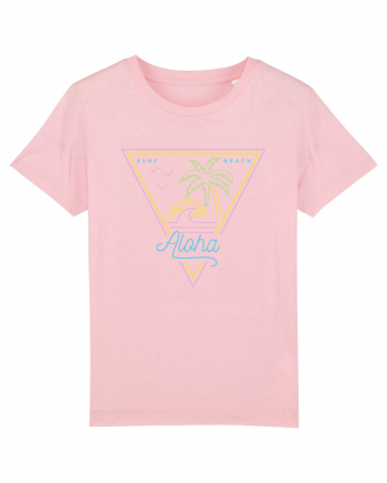 Aloha 80s Style Vintage Cotton Pink
