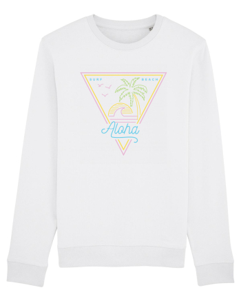 Aloha 80s Style Vintage White