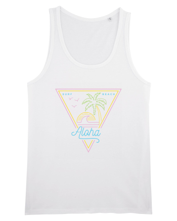 Aloha 80s Style Vintage White