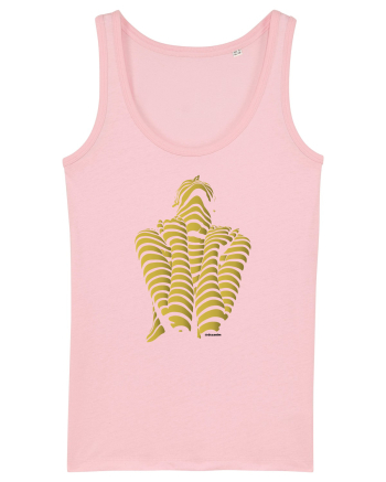 Line-up, gold  Cotton Pink