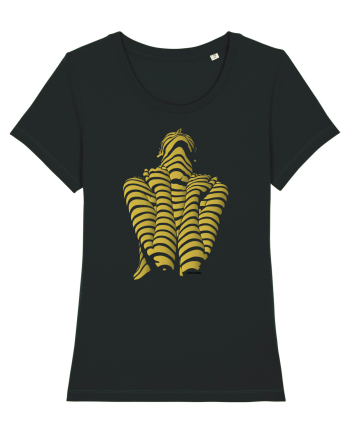 Line-up, gold  Black