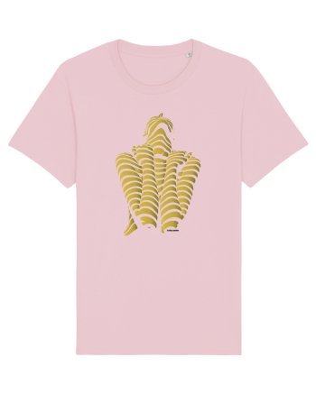Line-up, gold  Cotton Pink