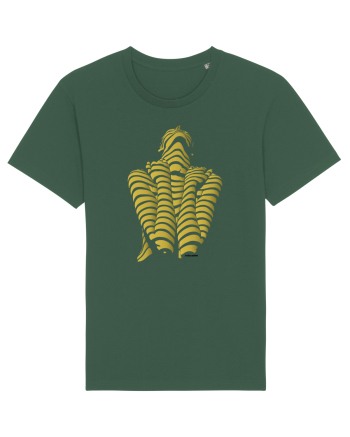 Line-up, gold  Bottle Green