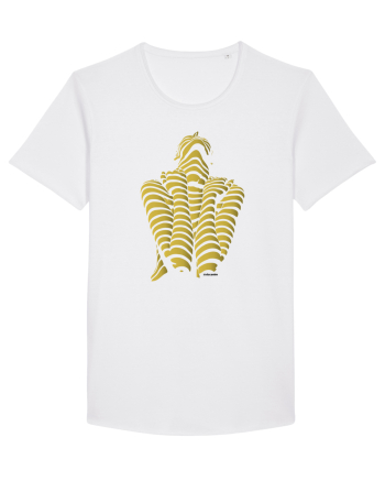 Line-up, gold  White