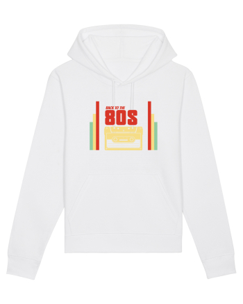 Back To 80s Vintage Style White