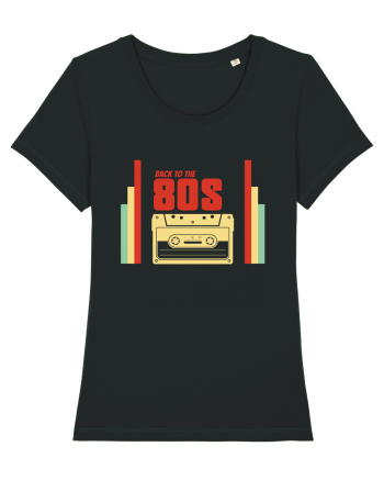 Back To 80s Vintage Style Black