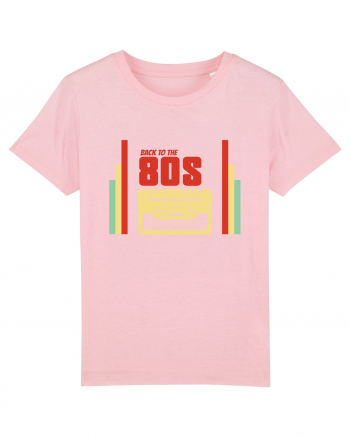Back To 80s Vintage Style Cotton Pink