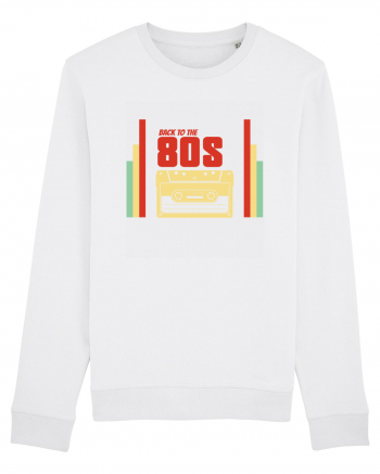 Back To 80s Vintage Style White