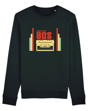 Back To 80s Vintage Style Black