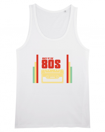 Back To 80s Vintage Style White