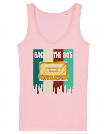Back To The 80s Cassette Tape Cotton Pink