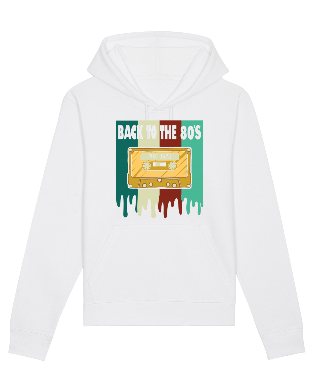 Hanorac Unisex Drummer White
