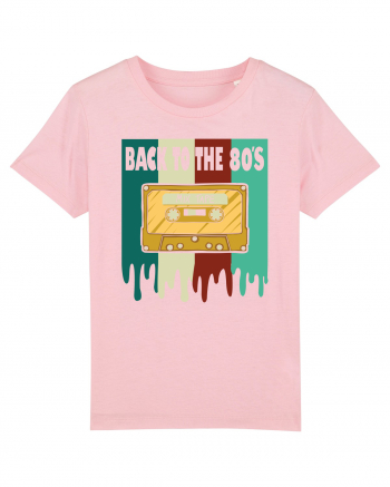 Back To The 80s Cassette Tape Cotton Pink
