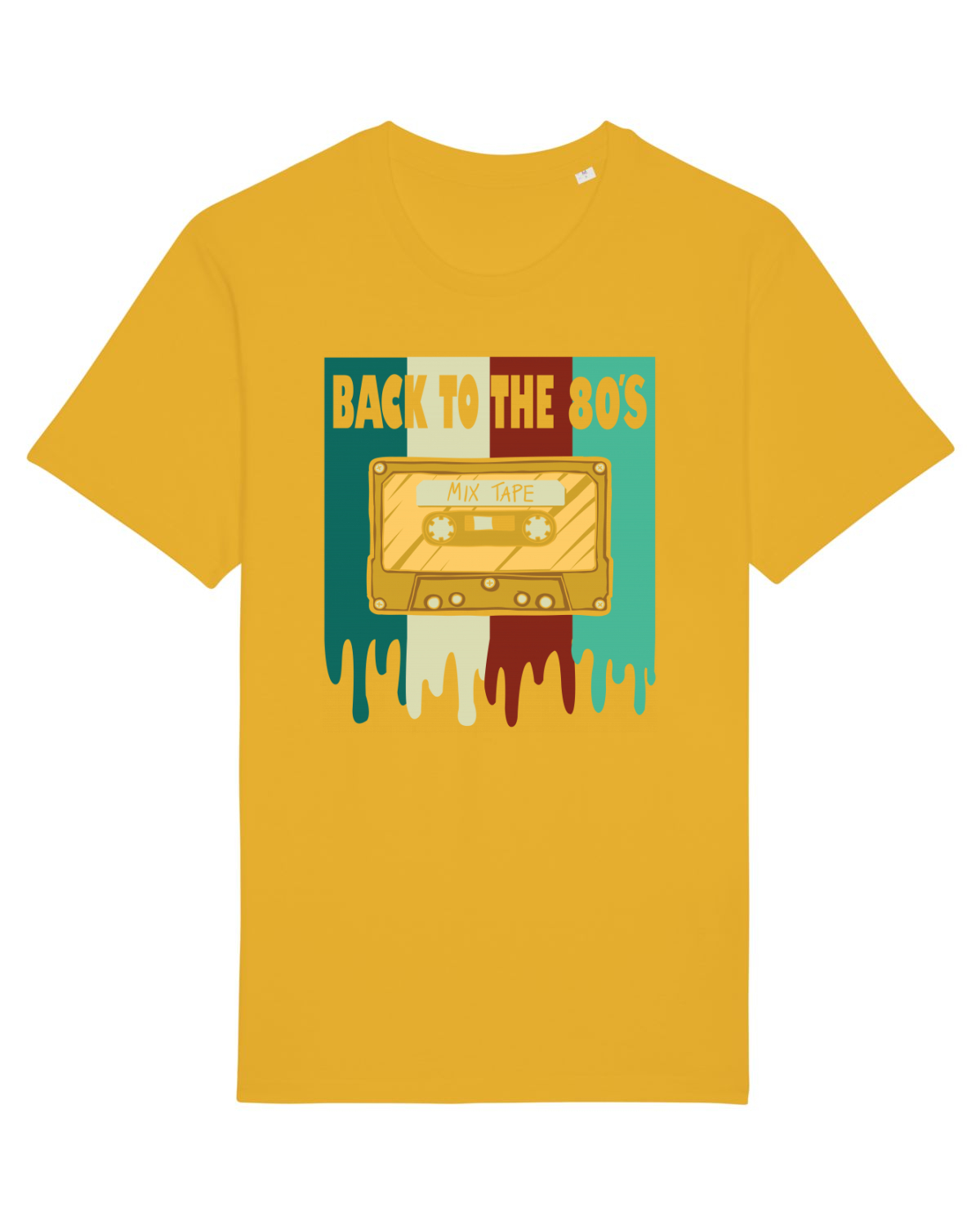 Tricou mânecă scurtă Unisex Rocker Spectra Yellow