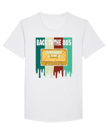 Back To The 80s Cassette Tape White