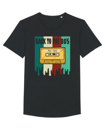 Back To The 80s Cassette Tape Black