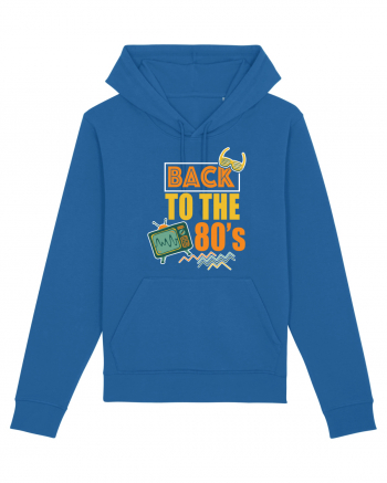 Back To The 80s Vintage Style Royal Blue