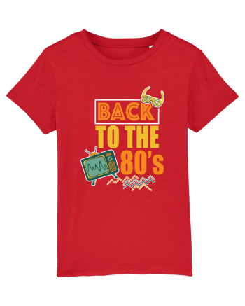 Back To The 80s Vintage Style Red