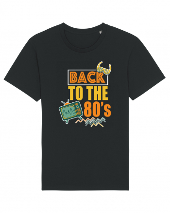 Back To The 80s Vintage Style Tricou mânecă scurtă Unisex Rocker