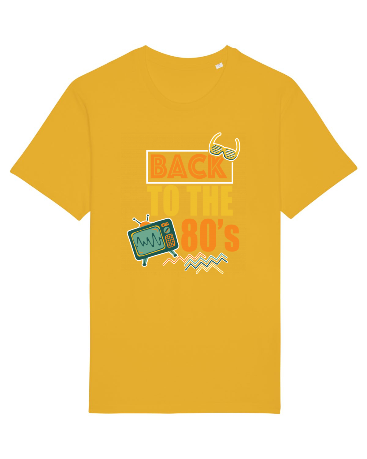 Tricou mânecă scurtă Unisex Rocker Spectra Yellow