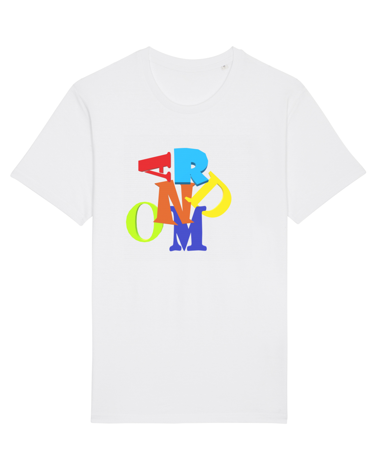 Tricou mânecă scurtă Unisex Rocker White
