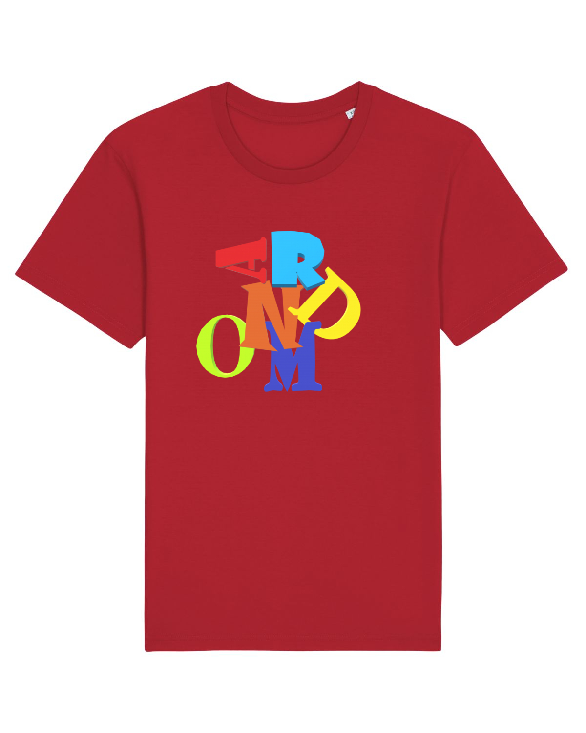 Tricou mânecă scurtă Unisex Rocker Red