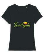 Focsani Tricou mânecă scurtă guler larg fitted Damă Expresser