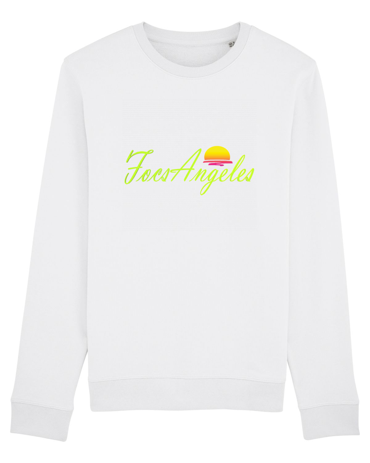 Bluză mânecă lungă Unisex Rise White
