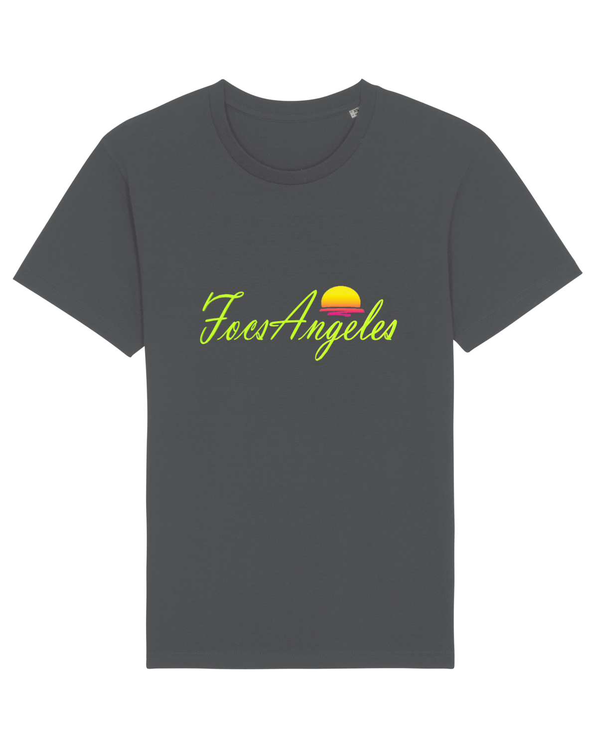 Tricou mânecă scurtă Unisex Rocker Anthracite