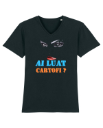 Sotia cea rea Tricou mânecă scurtă guler V Bărbat Presenter