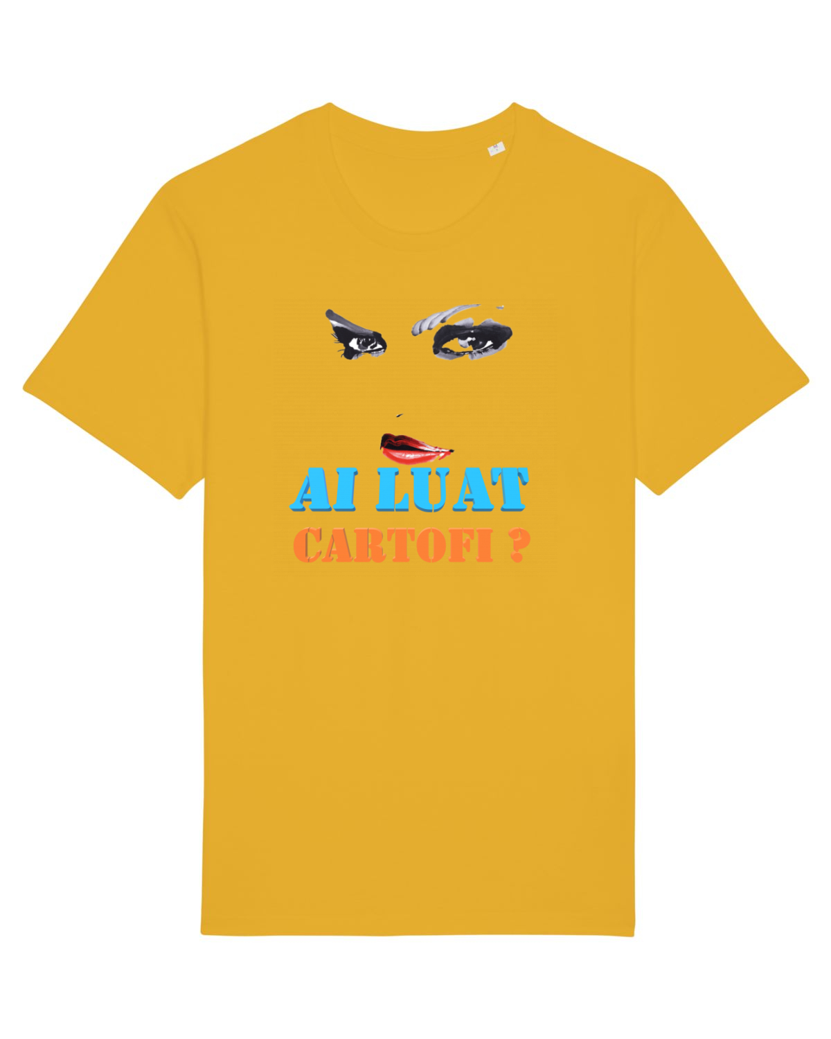 Tricou mânecă scurtă Unisex Rocker Spectra Yellow