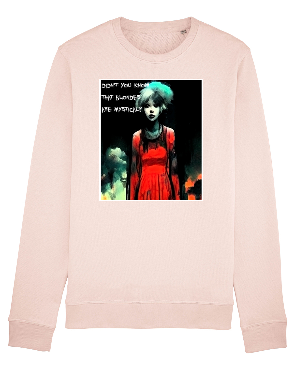 Bluză mânecă lungă Unisex Rise Candy Pink