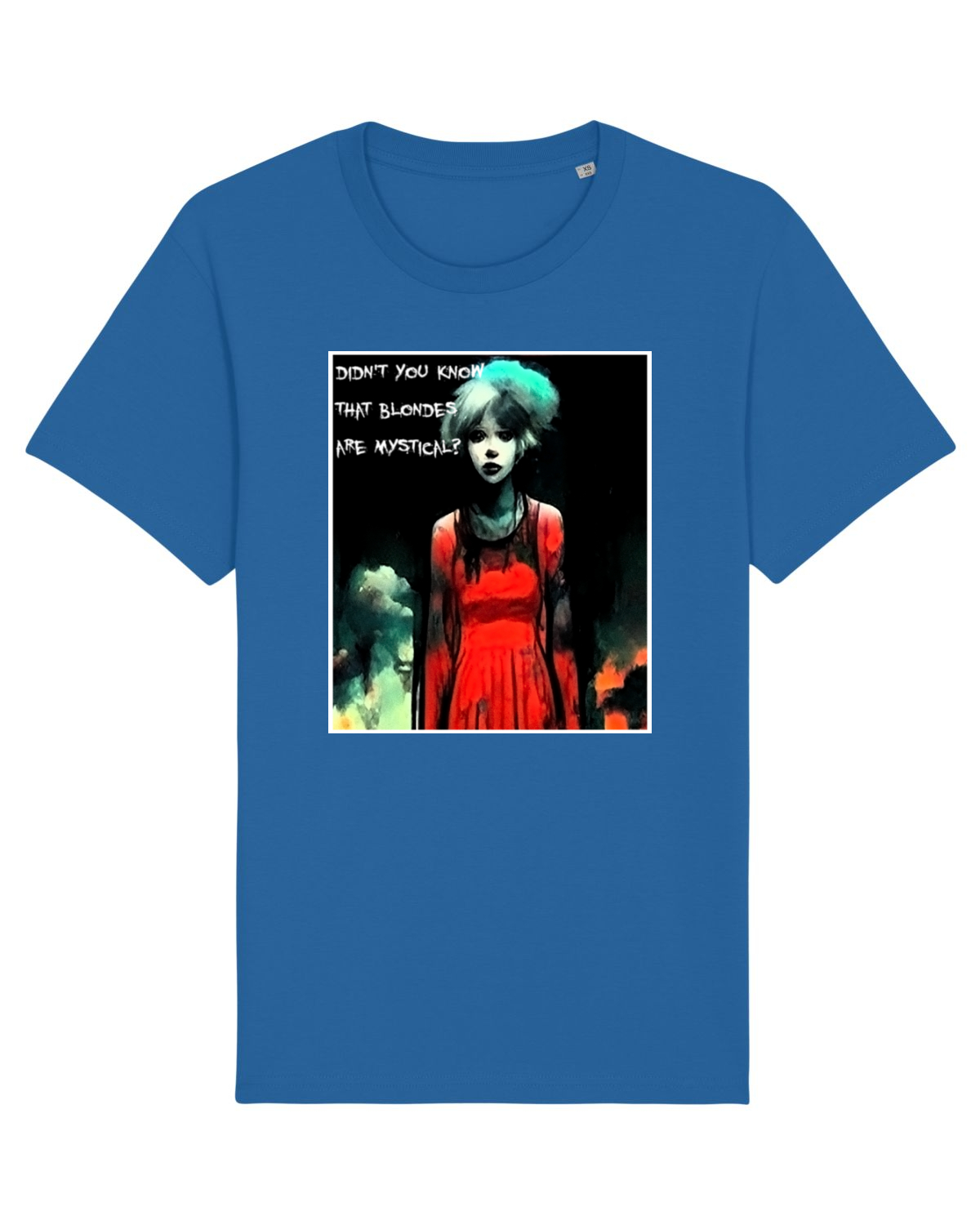 Tricou mânecă scurtă Unisex Rocker Royal Blue