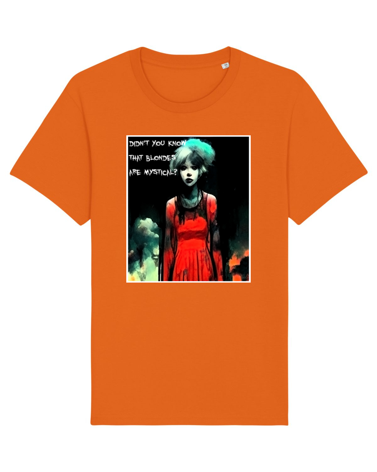Tricou mânecă scurtă Unisex Rocker Bright Orange