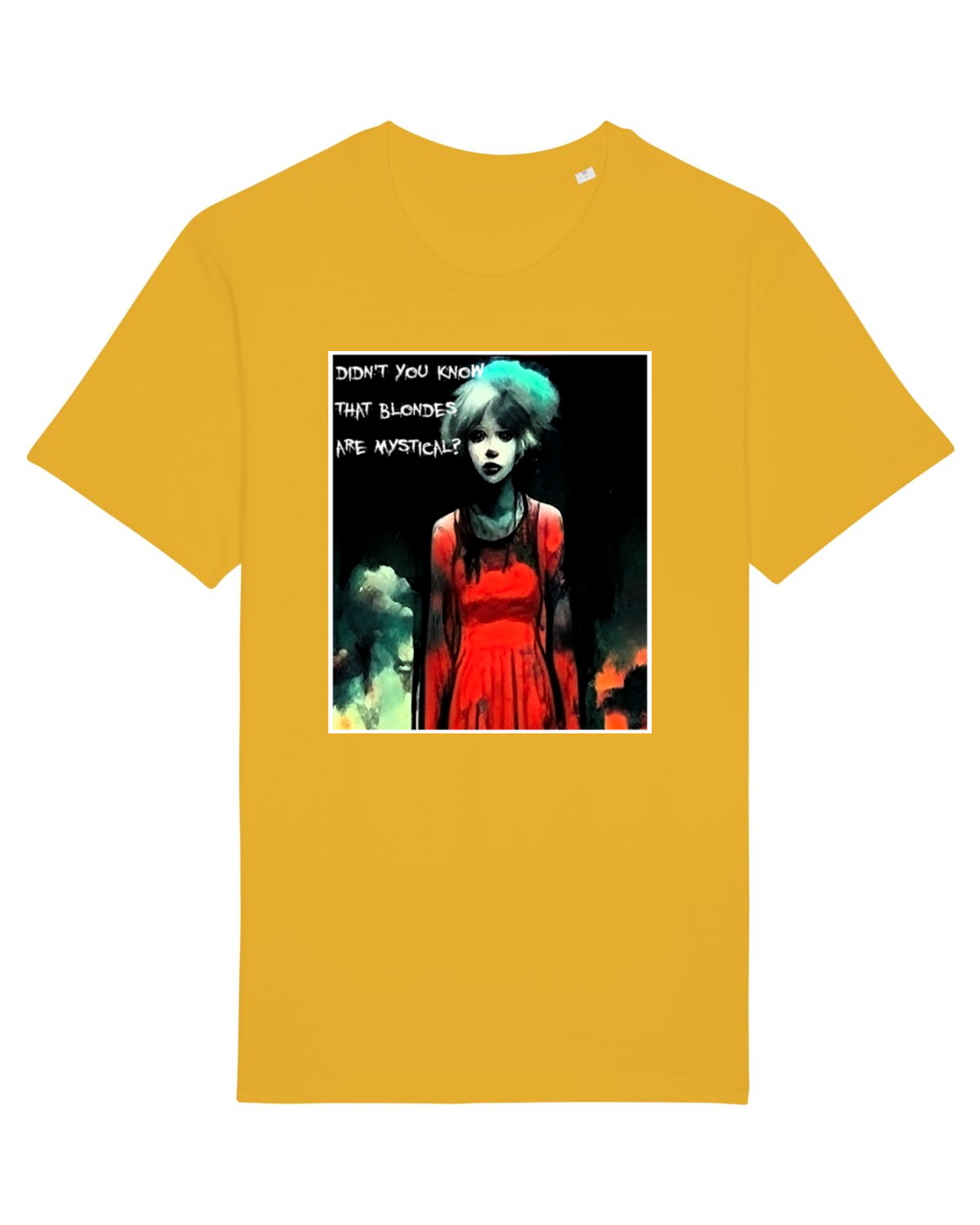 Tricou mânecă scurtă Unisex Rocker Spectra Yellow
