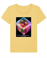 my soul Tricou mânecă scurtă guler larg fitted Damă Expresser