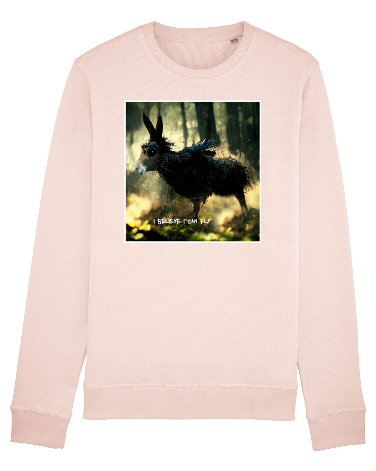 Bluză mânecă lungă Unisex Rise Candy Pink