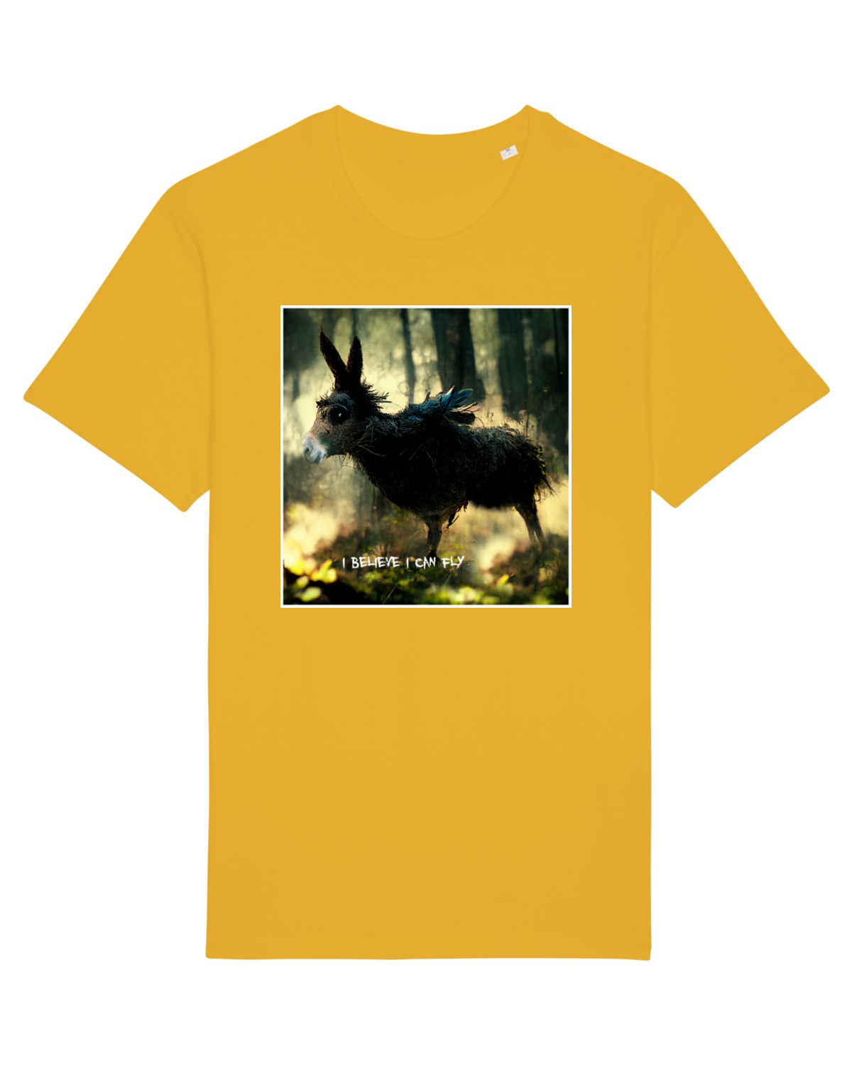 Tricou mânecă scurtă Unisex Rocker Spectra Yellow