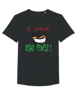 I see dead people Tricou mânecă scurtă guler larg Bărbat Skater