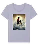 Michael Jackson in rai Tricou mânecă scurtă guler larg fitted Damă Expresser