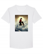 Michael Jackson in rai Tricou mânecă scurtă guler larg Bărbat Skater