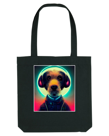 cute dog dj Black