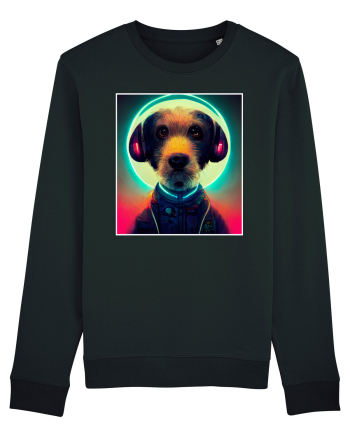 cute dog dj Black