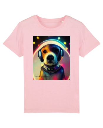 dj dog Cotton Pink
