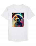 dj dog Tricou mânecă scurtă guler larg Bărbat Skater