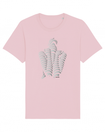 Line-up, silver  Cotton Pink