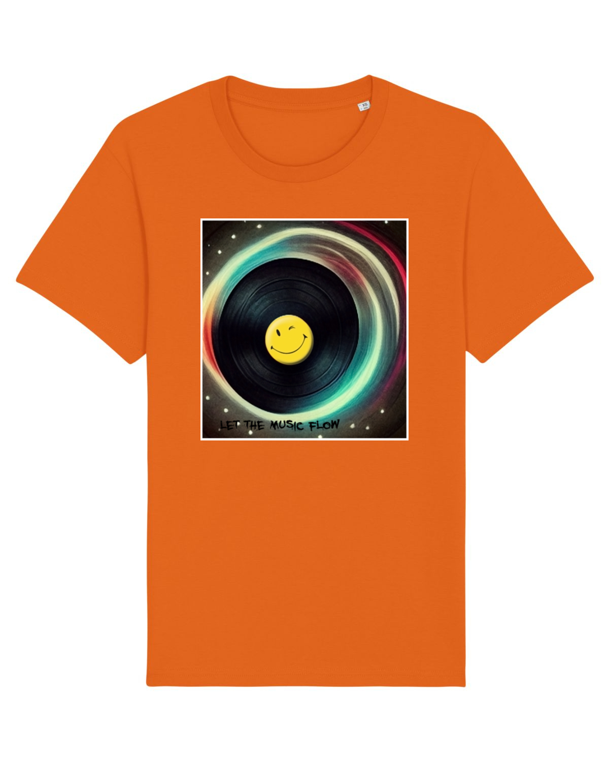 Tricou mânecă scurtă Unisex Rocker Bright Orange