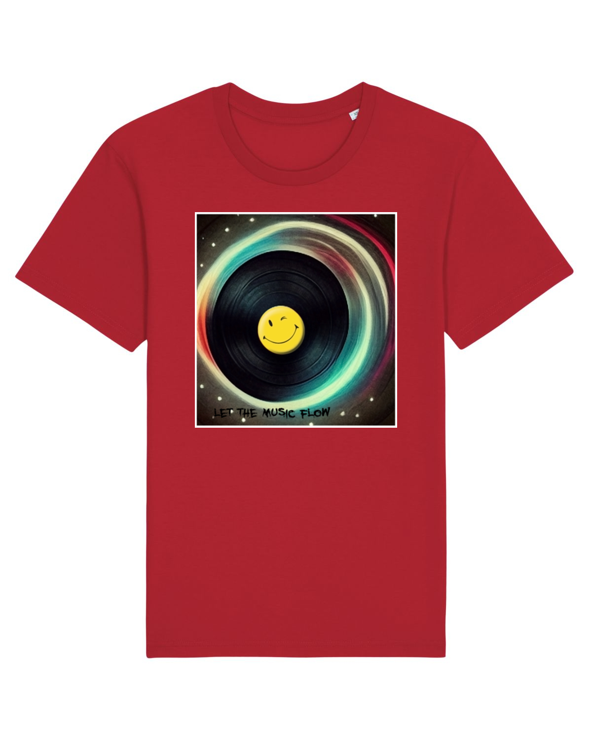 Tricou mânecă scurtă Unisex Rocker Red