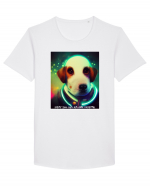 dogs lover Tricou mânecă scurtă guler larg Bărbat Skater